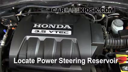 2006 Honda Pilot EX 3.5L V6 Power Steering Fluid Add Fluid